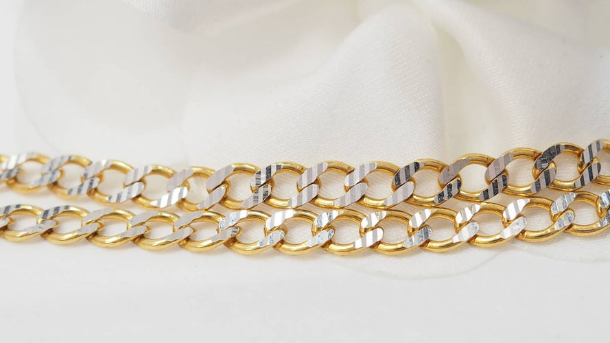 Collier Collier maille fantaisie en or jaune 18 K 58 Facettes 31084
