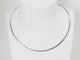 Collier Collier oméga en or blanc 18 kt 58 Facettes 32185