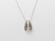 Collier Collier pendentif en or blanc 18 kt et diamants 58 Facettes 29193