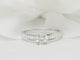 Bague 54 Solitaire - Bague en or blanc 18 ct et diamant 0,52 ct 58 Facettes 24474