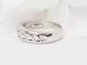 Bague 52.5 Demi-alliance en or blanc 18 kt et diamants 1,05 ct 58 Facettes 33105