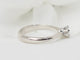 Bague 51 Bague solitaire en or blanc 18 ct et diamant 0,34 ct 58 Facettes 31904/30711