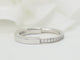 Bague 54 Tiffany & Co Lock - Bague en or blanc 18 kt et diamants 58 Facettes 33130