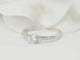 Bague 53 Bague solitaire en or blanc 18 kt et diamants 0,30 ct 58 Facettes 32448/31791