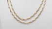Collier 74cm Cartier Grain d'Avoine - Collier sautoir en or jaune 18 ct 58 Facettes 32383
