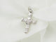 Pendentif Pendentif croix en or blanc 18 kt et diamants 0,17 ct 58 Facettes F4863