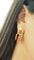 Boucles d'oreilles Boucles d’oreilles pendantes en or jaune 18 ct et corail 58 Facettes 32382