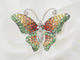 Broche Broche papillon en or blanc 18 ct, diamants, citrine, topaze et péridot 58 Facettes 33134