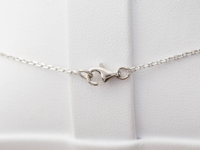 Collier Collier solitaire en or blanc 18 ct et diamant 0,77 ct 58 Facettes 31186