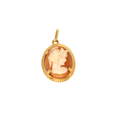 Pendentif Pendentif Camée or jaune 58 Facettes LP904