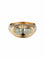 Bague 53 Bague Toi & Moi vintage en or jaune 18 carats et diamants 58 Facettes BO/210025