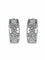 Boucles d'oreilles De Chimento - Boucles d’oreilles demi-créoles en or blanc et diamants 58 Facettes BO/1200690