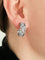 Boucles d'oreilles De Chimento - Boucles d’oreilles demi-créoles en or blanc et diamants 58 Facettes BO/1200690