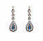 Boucles d'oreilles Boucles d'oreilles dormeuses Art Déco en or blanc et diamants 58 Facettes BO/220143