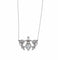 Collier Collier Art Nouveau ajouré en or blanc 18k, platine et diamants 58 Facettes BO/220125