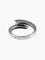 Bague 53 Bague "Trio" pavée en or blanc et diamants 58 Facettes BO/200006