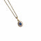 Pendentif Pendentif en or jaune 18 carats avec saphir ovale et diamants 58 Facettes 377