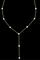 Collier Collier Tie en or blanc 18k et diamants 58 Facettes