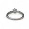 Bague 54 Solitaire - Bague en or blanc 18 carats avec diamant 0,35 ct 58 Facettes 282
