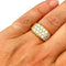 Bague 54 Carl Bucherer - Bague pavée de diamants en or jaune 18 carats 58 Facettes 312