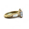 Bague 56 Bague rouleau saphirs et diamants en or 18 carats 58 Facettes 342