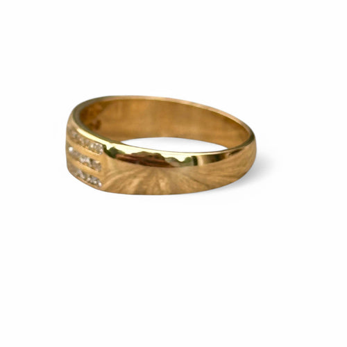 Bague 50 Bague diamants en or 18 carats (0,33 ct) 58 Facettes 331