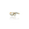 Bague 53 Bague Toi et Moi en or 18k, platine et diamants 58 Facettes