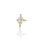 Bague 56 Bague Belle Époque en diamants, diamant jaune 0,55 ct 58 Facettes