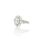 Bague 52 Bague Art déco en platine et diamants 58 Facettes