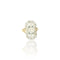 Bague 56 Bague fin XIXe en or jaune 18k, argent, diamants et saphirs 58 Facettes