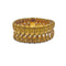 Bracelet Manchette libellule souple en or jaune 18K 58 Facettes REF2540CF-307