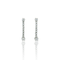 Boucles d'oreilles Boucles d’oreilles longues en or blanc 18k et diamants 58 Facettes