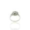 Bague 52 Bague cluster en or blanc 18k et diamants (env. 1,90 ct) 58 Facettes
