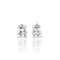 Boucles d'oreilles Boucles d’oreilles vintage en or blanc 18k et diamants 58 Facettes