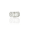Bague 52 Wolfers 1812 - Bague vintage en platine et diamants 58 Facettes
