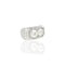 Bague 52 Wolfers 1812 - Bague vintage en platine et diamants 58 Facettes
