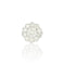 Bague 53 Bague cluster en or blanc 18k et diamants (1,98 ct env.) 58 Facettes