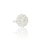 Bague 53 Bague cluster en or blanc 18k et diamants (1,98 ct env.) 58 Facettes
