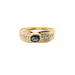 Ring 55 Sapphire & diamond gold ring 58 Facettes
