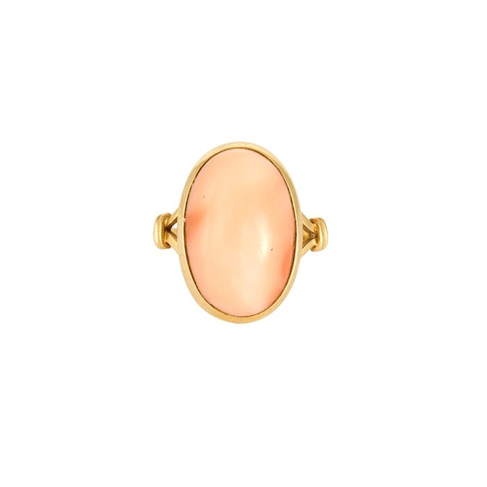 Bague 53 Bague corail peau d'ange 58 Facettes