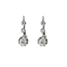 Boucles d'oreilles Bouucles d'oreilles dormeuses Art Déco platine diamants 58 Facettes M8616