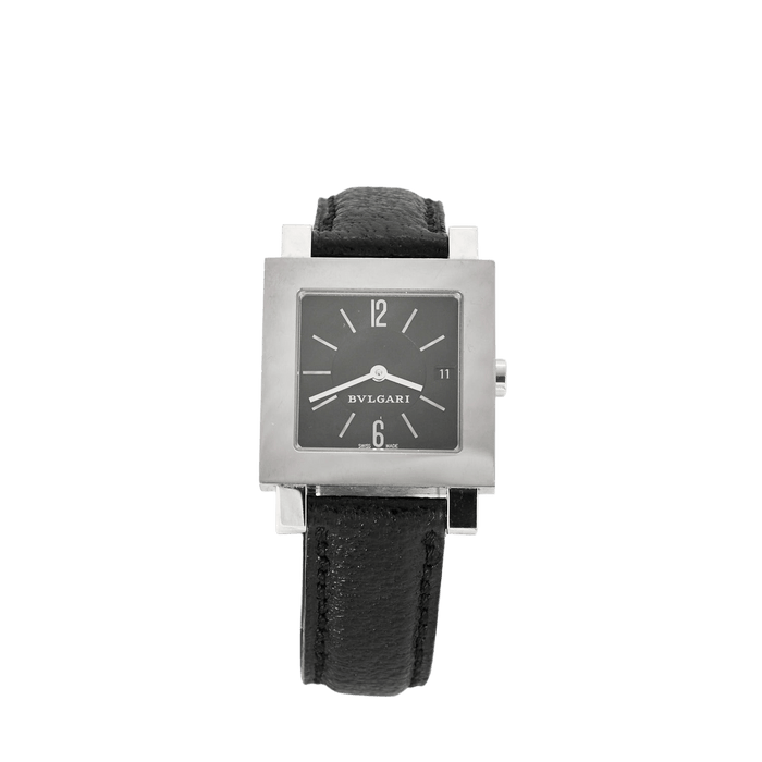 Montre BULGARI - Quadrato - Montre acier 58 Facettes DV0792-3