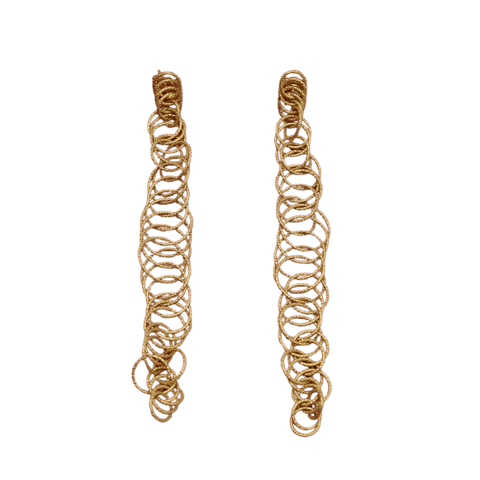 Boucles d'oreilles Boucles d'oreilles en or jaune Gianmaria Buccellati 58 Facettes