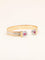Bracelet Bracelet jonc ouvert en or 18 carats rubis et diamants 58 Facettes 1211.1