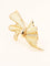 Broche Broche nœud papillon vintage en or jaune 18 carats 58 Facettes 1210.2
