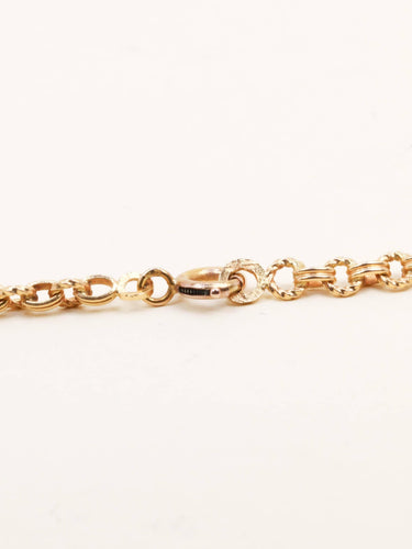Collier Collier chaîne ancienne en or jaune 18k 58 Facettes 1215.4
