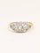 Bague 52 Bague Belle Époque en or jaune 18 carats, platine, diamants et perle fine 58 Facettes 1199.7