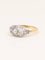 Bague 52 Bague Belle Époque en or jaune 18 carats, platine, diamants et perle fine 58 Facettes 1199.7