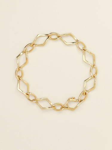 Bracelet Mellerio - Bracelet chaîne en or jaune 18 carats 58 Facettes 1193.3