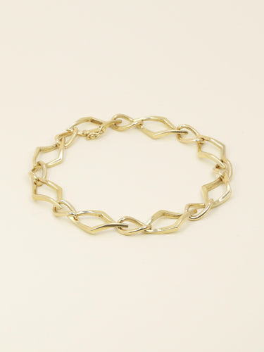 Bracelet Mellerio - Bracelet chaîne en or jaune 18 carats 58 Facettes 1193.3
